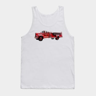 Firemen - Antique Fire Engine Tank Top